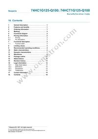 74HCT1G125GW-Q100H Datasheet Page 16