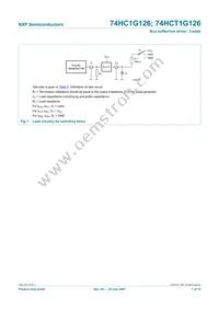 74HCT1G126GW Datasheet Page 8