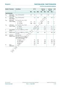 74HCT238D-Q100J Datasheet Page 6