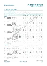 74HCT238N Datasheet Page 6