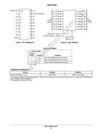 74HCT245DTR2G Datasheet Page 2