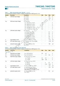 74HCT245N Datasheet Page 8