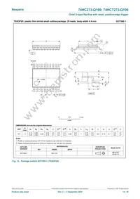 74HCT273BQ-Q100X Datasheet Page 14