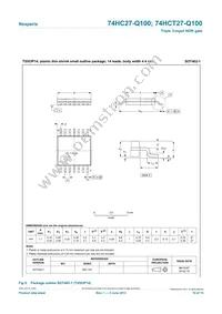 74HCT27BQ-Q100X Datasheet Page 10