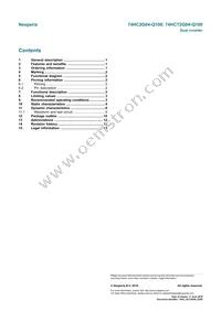 74HCT2G04GW-Q100H Datasheet Page 15