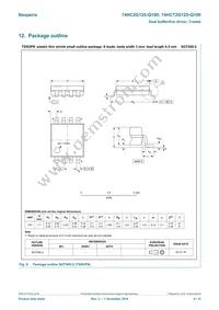 74HCT2G125DC-Q100H Datasheet Page 9
