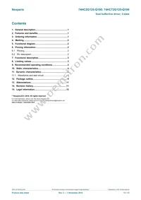 74HCT2G125DC-Q100H Datasheet Page 13