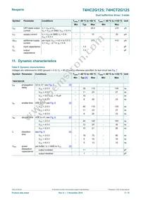 74HCT2G125GD Datasheet Page 5