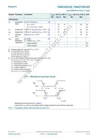 74HCT2G125GD Datasheet Page 6