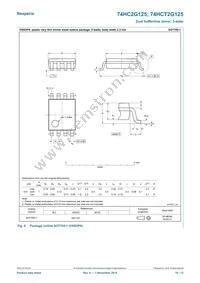 74HCT2G125GD Datasheet Page 10