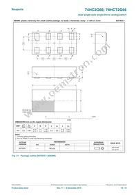 74HCT2G66GD Datasheet Page 16