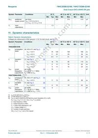74HCT2G86DP-Q100H Datasheet Page 5