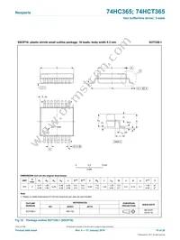 74HCT365D/AUJ Datasheet Page 15