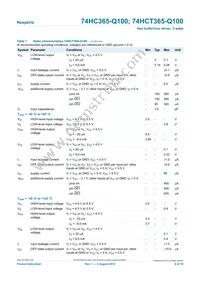 74HCT365D-Q100 Datasheet Page 8