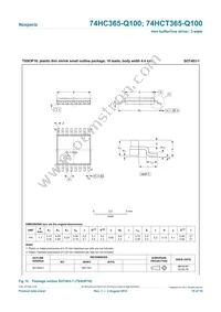 74HCT365D-Q100 Datasheet Page 15