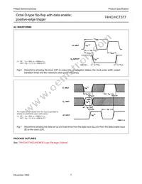 74HCT377N Datasheet Page 7