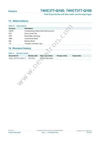 74HCT377PW-Q100J Datasheet Page 15