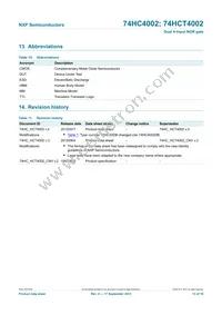 74HCT4002N Datasheet Page 13