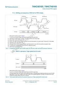 74HCT40105N Datasheet Page 18