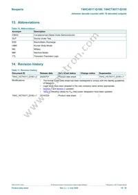 74HCT4017BQ-Q100X Datasheet Page 18