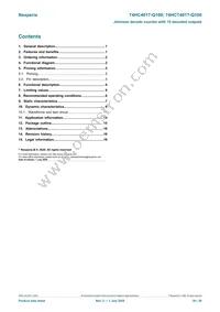 74HCT4017BQ-Q100X Datasheet Page 20