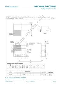 74HCT4040N Datasheet Page 16