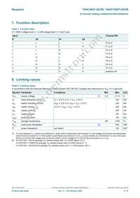 74HCT4051D-Q100 Datasheet Page 5