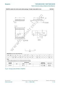 74HCT4053D-Q100 Datasheet Page 21
