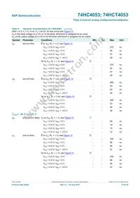 74HCT4053N Datasheet Page 15