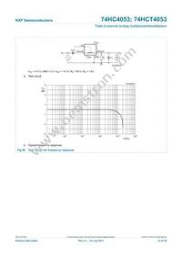 74HCT4053N Datasheet Page 23