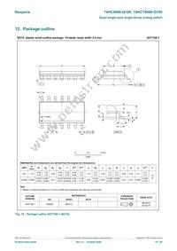 74HCT4066D-Q100 Datasheet Page 15