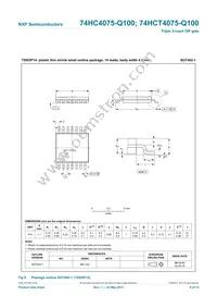 74HCT4075PW-Q100J Datasheet Page 10