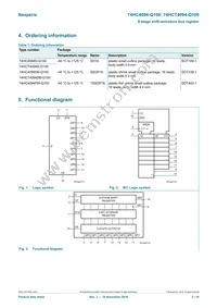 74HCT4094DB-Q100J Datasheet Page 2