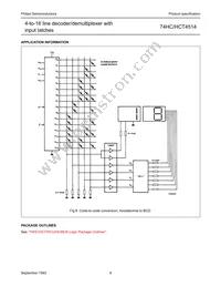 74HCT4514DB Datasheet Page 9