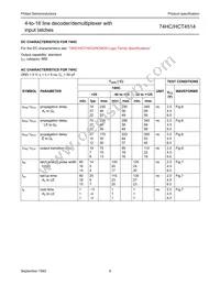 74HCT4514N Datasheet Page 7