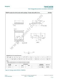 74HCT4538DB Datasheet Page 17