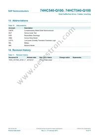 74HCT540N-Q100U Datasheet Page 14