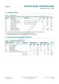 74HCT541D-Q100J Datasheet Page 6