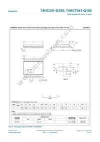 74HCT541D-Q100J Datasheet Page 13