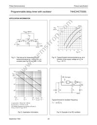 74HCT5555D Datasheet Page 21