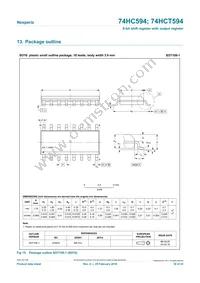 74HCT594DB Datasheet Page 18