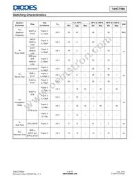 74HCT594S16-13 Datasheet Page 6