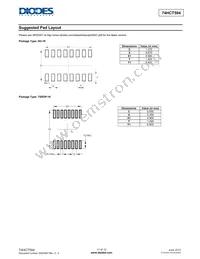 74HCT594S16-13 Datasheet Page 11