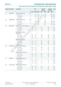 74HCT595DB-Q100J Datasheet Page 9