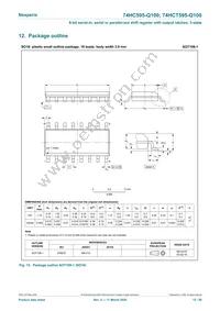 74HCT595DB-Q100J Datasheet Page 15