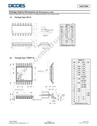 74HCT595T16-13 Datasheet Page 9