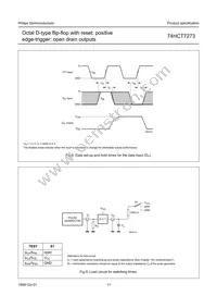 74HCT7273D Datasheet Page 11