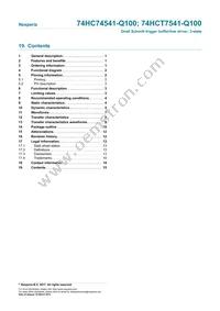 74HCT7541D-Q100J Datasheet Page 15