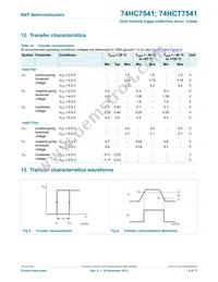 74HCT7541N Datasheet Page 9