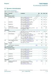 74HCT9046AD Datasheet Page 17